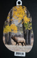 Bull Elk and Trees