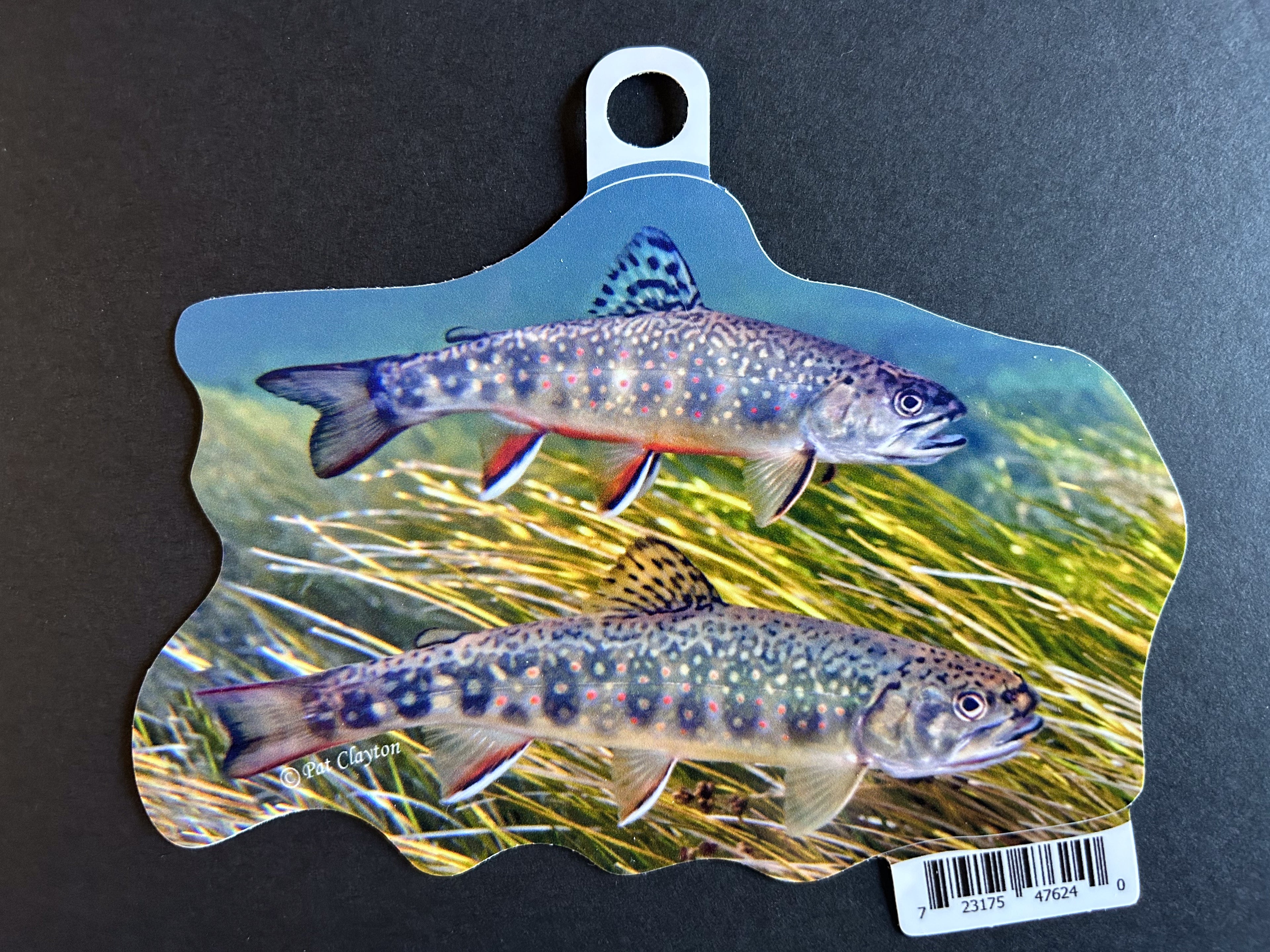 Brook Trout Vinyl Sticker - 6" Die Cut