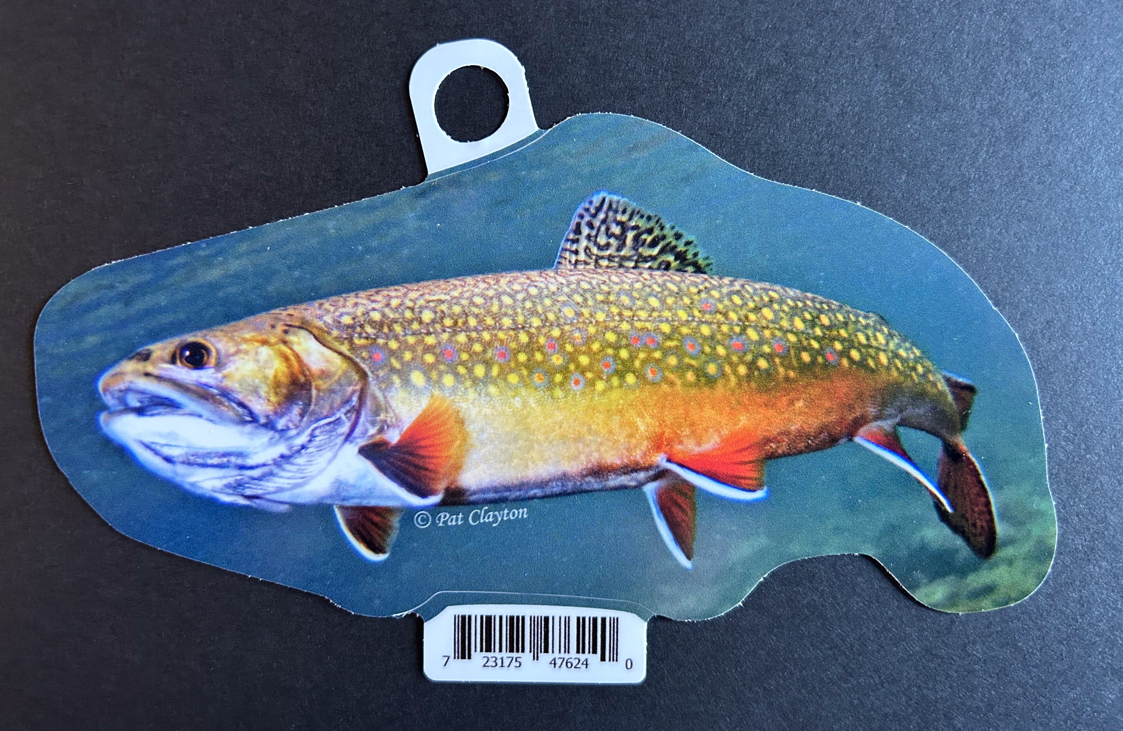 Brook Trout Vinyl Sticker - 6" Die Cut