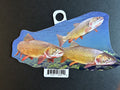 Fine Spotted Cutthroat Trout Vinyl Sticker - TRT - FSC - 13
